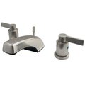 Kingston Brass KB8928NDL 8" Widespread Bathroom Faucet, Brushed Nickel KB8928NDL